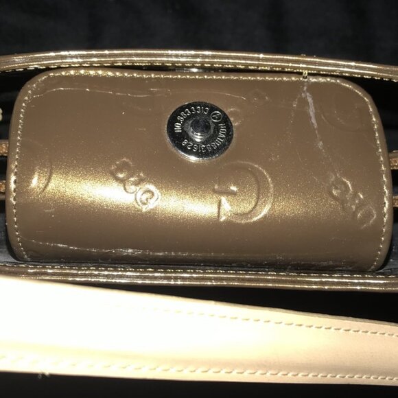 Gold Guess Tote Purse - Picture 4 of 8